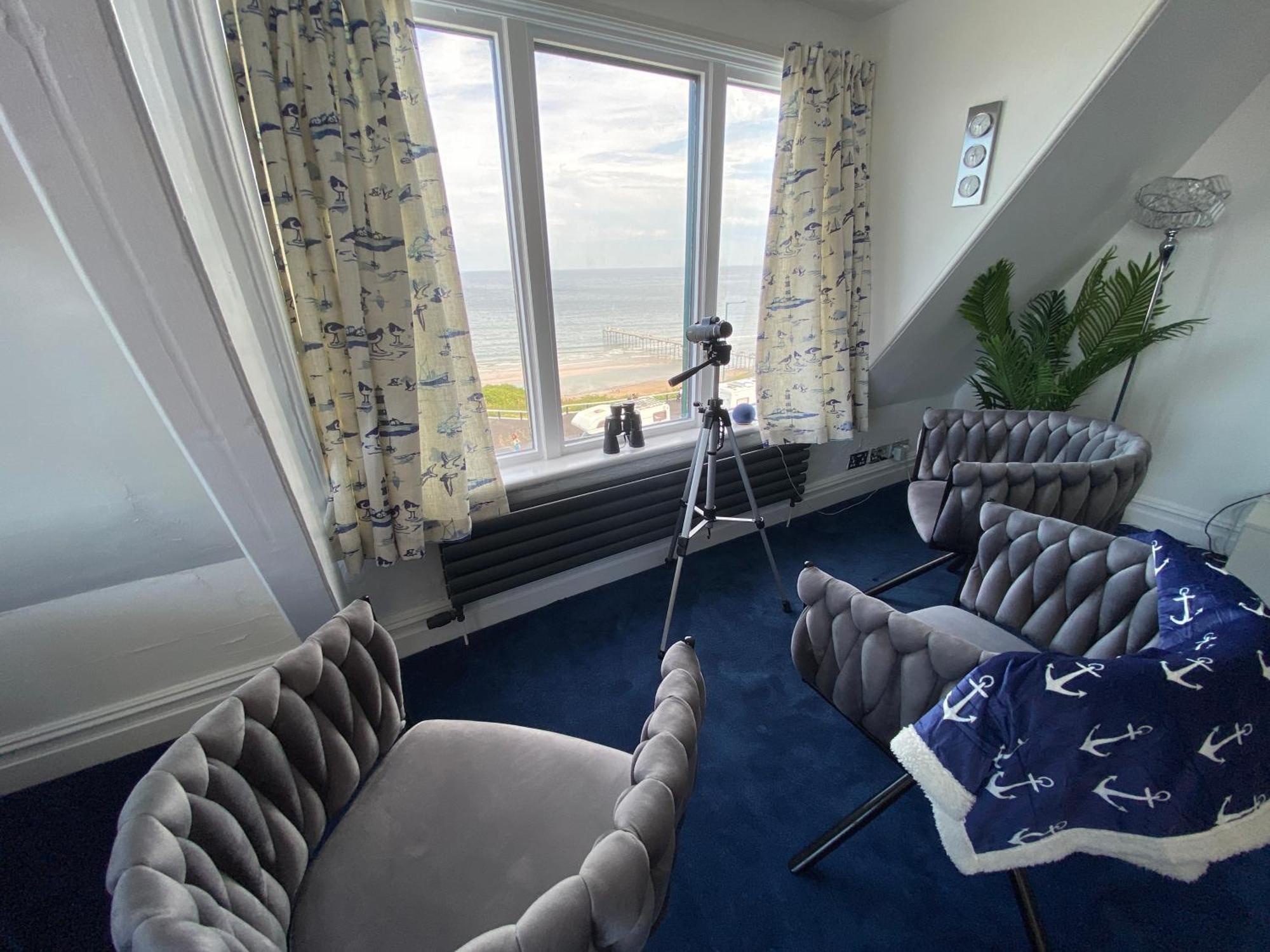Blue Ocean Seaview Penthouse Perfectly Apartment Saltburn-by-the-Sea